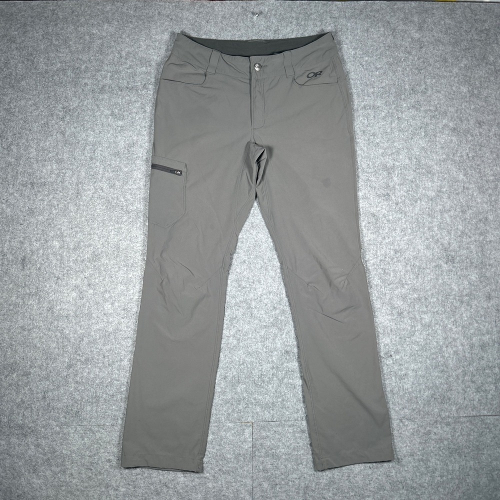 Outdoor Research Pants Womens 6(30x30) Grey Ferrosi Hiking Lightweight Trekking